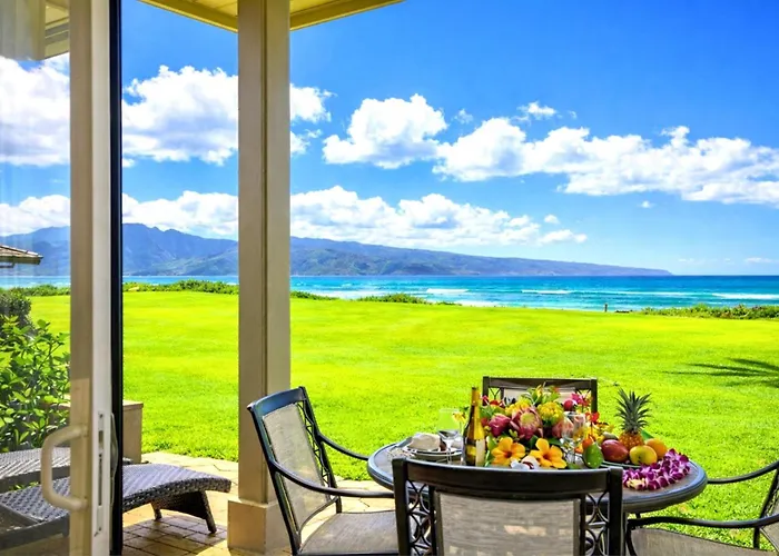 Kapalua Bay Villas Oceanfront 1 Bedroom Sleeps 4 Villas Complimentary Car With 6 Nights Kbv-35G2 By Kbm