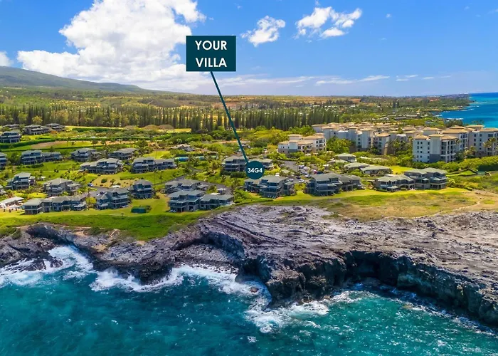 Kapalua Bay Villas Oceanfront 1 Bedroom Sleeps 4 Villas Complimentary Car With 6 Nights Kbv-34G4 By Kbm